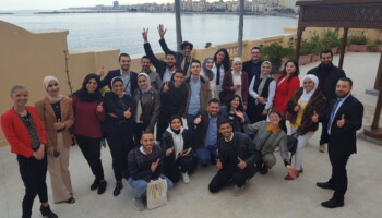 Les participants de l'atelier à Alexandrie